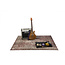 DRUMnBase DNB-VPCLB-CLW PERSIAN DRUMMAT CLUB 163x142CM CLASSIC WORN VINTAGE PERSIAN CLUB SERIES