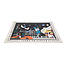 DRUMnBase DRUMnBASE CLB-NGHT@ Vintage Club Jazz Night drummat 163 x 142 cm