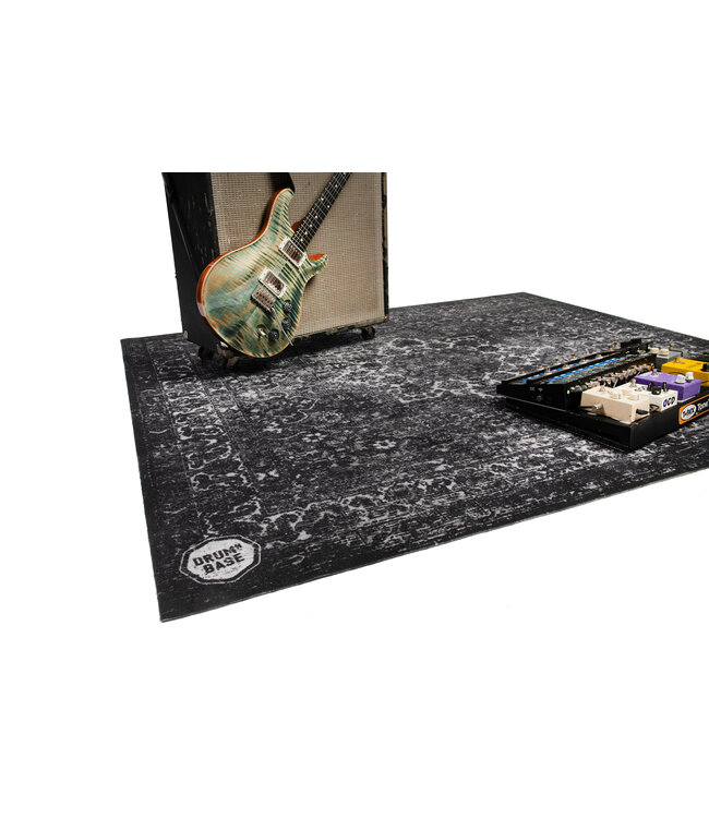 DRUMnBase DNBRWP185-BLK DRUMnBASE PRO SERIES X-HEAVY ROAD WORN BLACK PERSIAN RWP185-BLK