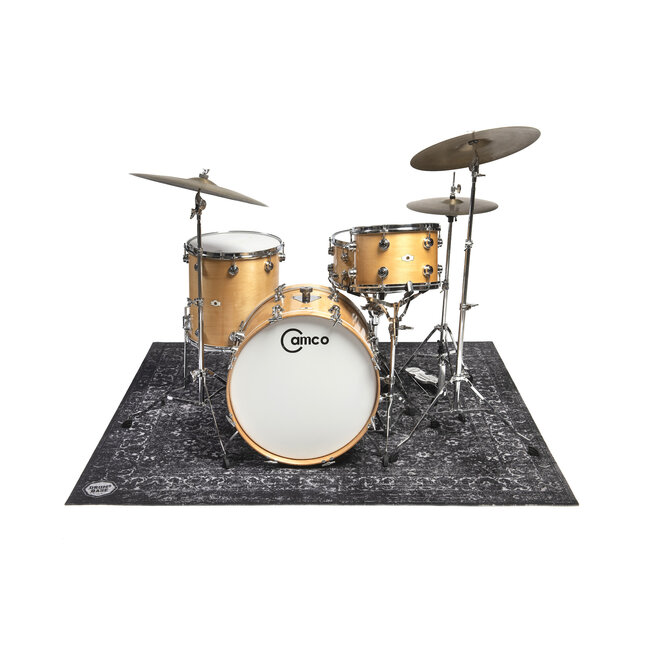 DRUMnBase DNBRWP185-BLK DRUMnBASE PRO SERIES X-HEAVY ROAD WORN BLACK PERSIAN RWP185-BLK
