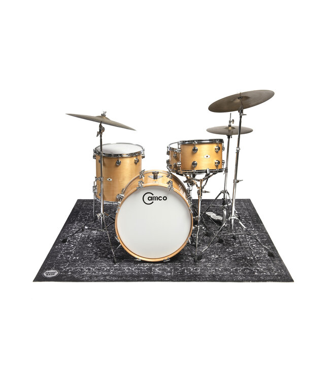 DRUMnBase DNBRWP185-BLK DRUMnBASE PRO SERIES X-HEAVY ROAD WORN BLACK PERSIAN RWP185-BLK