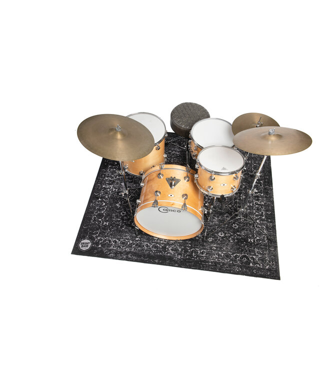 DRUMnBase DNBRWP185-BLK DRUMnBASE PRO SERIES X-HEAVY ROAD WORN BLACK PERSIAN RWP185-BLK
