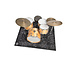 DRUMnBase DNBRWP185-BLK DRUMnBASE PRO SERIES X-HEAVY ROAD WORN BLACK PERSIAN RWP185-BLK