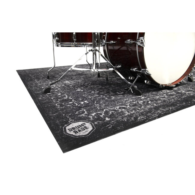 DRUMnBase DNBRWP185-BLK DRUMnBASE PRO SERIES X-HEAVY ROAD WORN BLACK PERSIAN RWP185-BLK