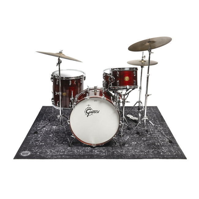 DRUMnBase DNBRWP185-BLK DRUMnBASE PRO SERIES X-HEAVY ROAD WORN BLACK PERSIAN RWP185-BLK