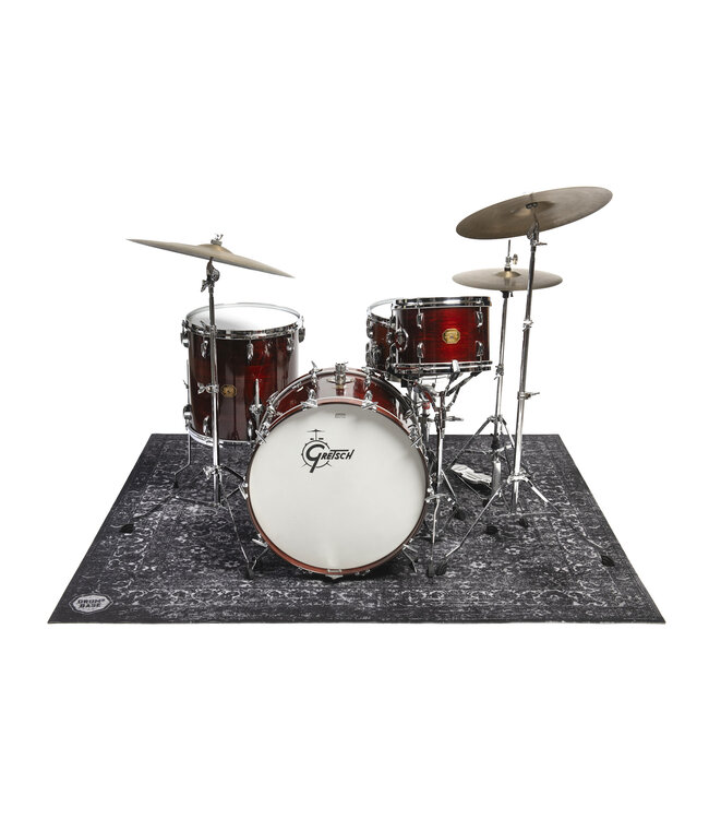 DRUMnBase DNBRWP185-BLK DRUMnBASE PRO SERIES X-HEAVY ROAD WORN BLACK PERSIAN RWP185-BLK