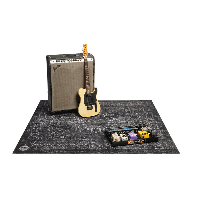 DRUMnBase DNBRWP185-BLK DRUMnBASE PRO SERIES X-HEAVY ROAD WORN BLACK PERSIAN RWP185-BLK