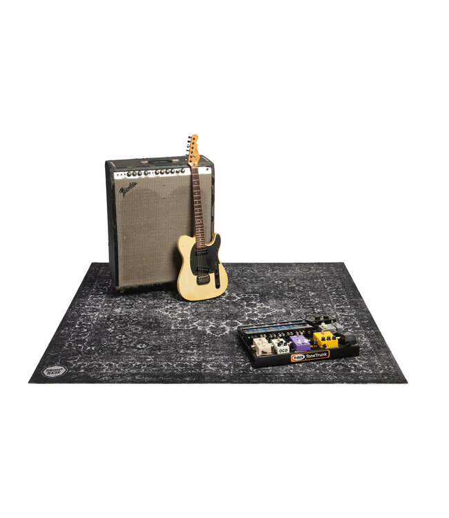 DRUMnBase DNBRWP185-BLK DRUMnBASE PRO SERIES X-HEAVY ROAD WORN BLACK PERSIAN RWP185-BLK