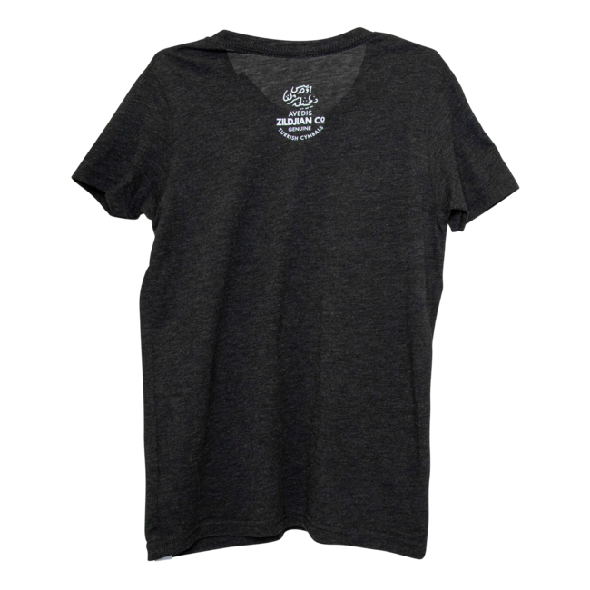 Zildjian T-Shirt T-Shirt, Youth Logo Tee, S, charcoal
