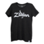 Zildjian T-Shirt T-Shirt, Youth Logo Tee, S, charcoal