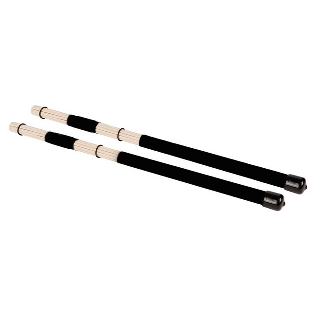 Hayman RS-11-BSC drum rods, rod 11x 40mm  bol 14mm zwart handvat