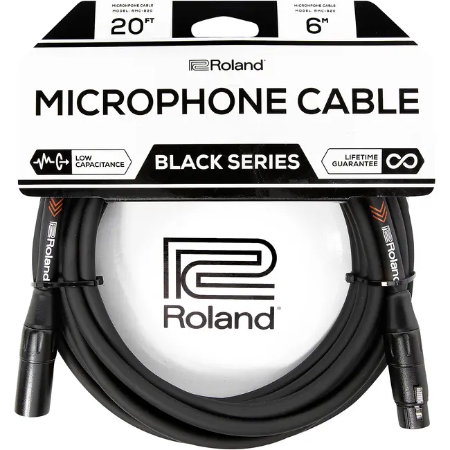 Roland RMC-820 kabel XLR - XLR 6meter
