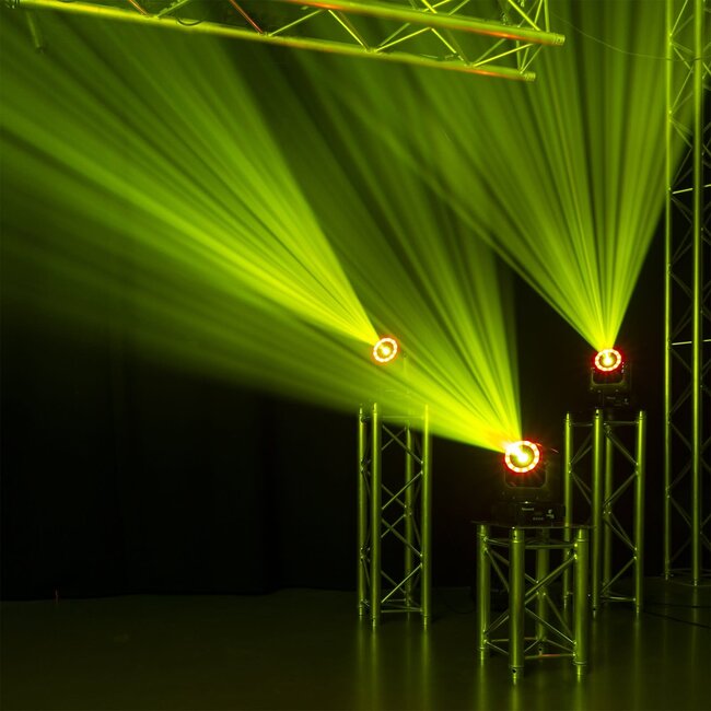 BeamZ Cobra 100R LED Spot Moving Head with Ring 150.432