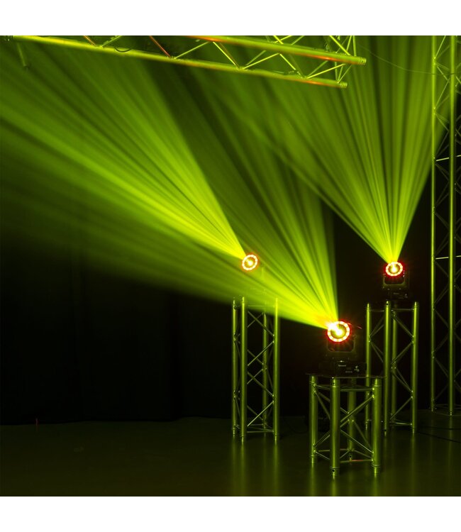 BeamZ Cobra 100R LED Spot Moving Head with Ring 150.432