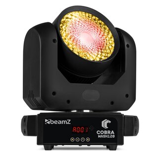 BeamZ Cobra Wash120 LED Moving Head with LED Ring 150.437