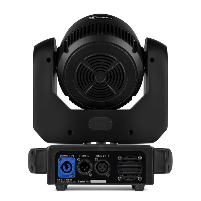 BeamZ Cobra Wash120 LED Moving Head with LED Ring 150.437