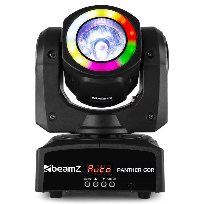 BeamZ BeamZ Panther 60R LED Beam Moving Head with Ring 150.445