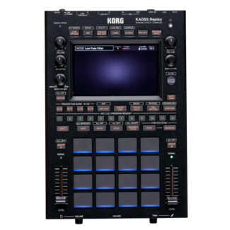 KORG Sampler, KAOSS Replay, 5" LCD Touchdisplay, 16 Pads, 128 Effecten
