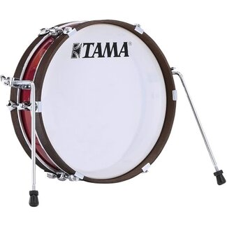 Tama Club-JAM Pancake Bass Drum 18x4 BRM Burnt Red Mist