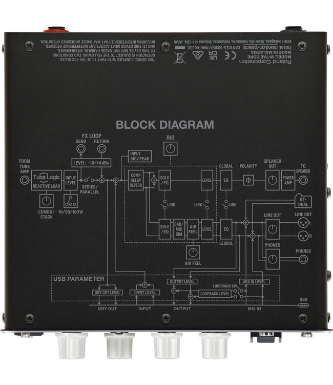 Boss Boss W-TAE CORE Waza Tube Amp Expander Core