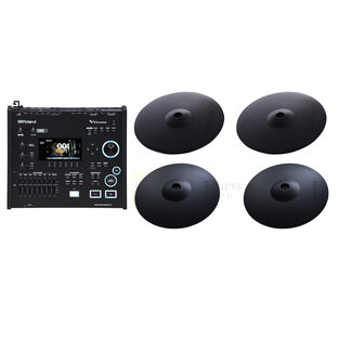 Roland V71DP7 V71 drummodule + 4x Cy-16R-T