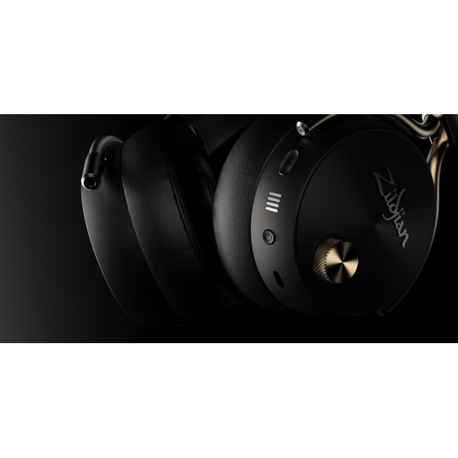 Zildjian ZIZXHP0012 ALCHEM-E Perfect Tune Over Ear Headphones in Black