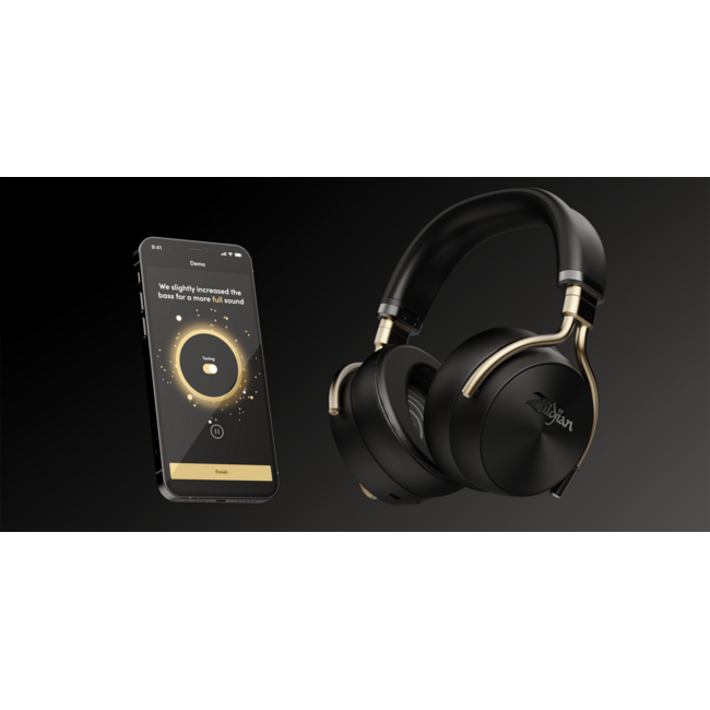 Zildjian ZIZXHP0012 ZILDJIAN ALCHEM-E Perfect Tune Over Ear Headphones in Black