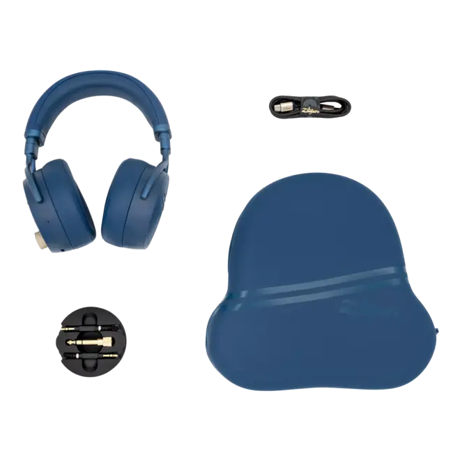 Zildjian ZIZXHP0022 ZILDJIAN ALCHEM-E Perfect Tune Over Ear Headphones in Midnight