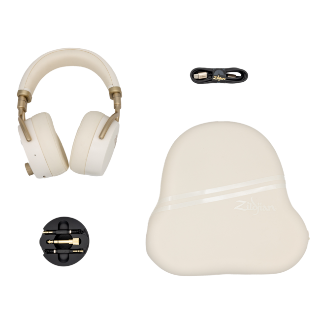 Zildjian ZIZXHP0032 ALCHEM-E Perfect Tune Over Ear Headphones in Sandstorm