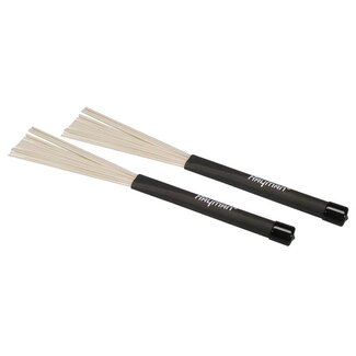 Hayman BRH-5-WN Hayman brushes, black rubber handle, retractable, white nylon