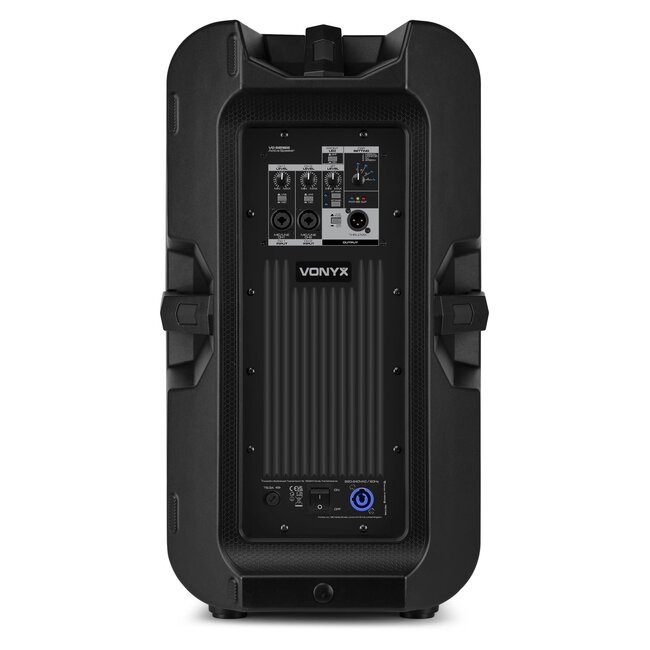 VONYX VD712A actieve speaker - DJ speaker met Bluetooth - 12 inch bi-amplified speaker - 800W