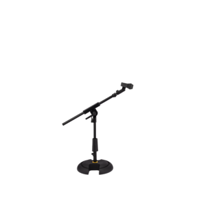 Hercules HCMS-120BPRO Microphone Stand, PRO Series, 31-42cm, telescopic boom, cast iron base MS-120BPRO