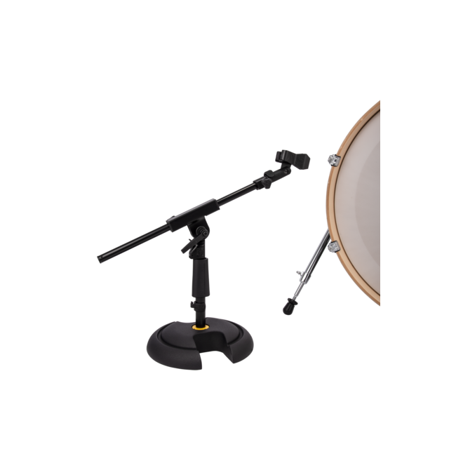 Hercules HCMS-120BPRO Microphone Stand, PRO Series, 31-42cm, telescopic boom, cast iron base MS-120BPRO
