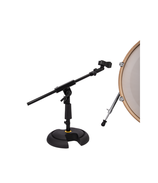 Hercules HCMS-120BPRO Microphone Stand, PRO Series, 31-42cm, telescopic boom, cast iron base MS-120BPRO
