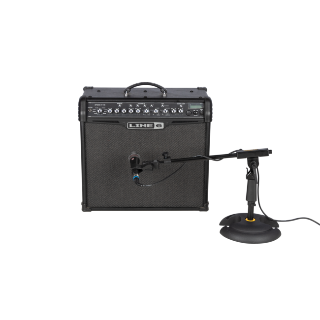 Hercules HCMS-120BPRO Microphone Stand, PRO Series, 31-42cm, telescopic boom, cast iron base MS-120BPRO