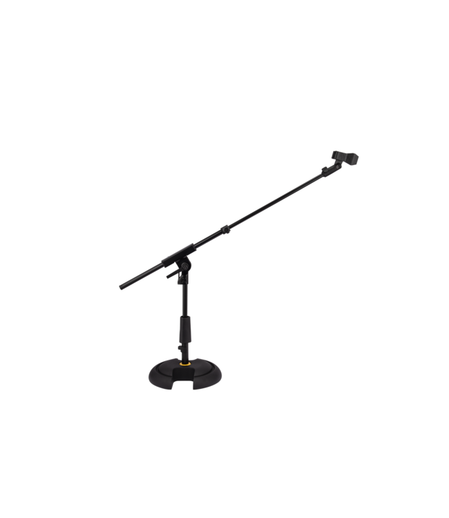 Hercules HCMS-120BPRO Microphone Stand, PRO Series, 31-42cm, telescopic boom, cast iron base MS-120BPRO