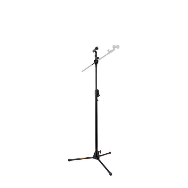 Hercules MS523B PRO Microphone Stand, Pro Series, 107-240cm, Hideaway Boom, tripod MS-523BPRO