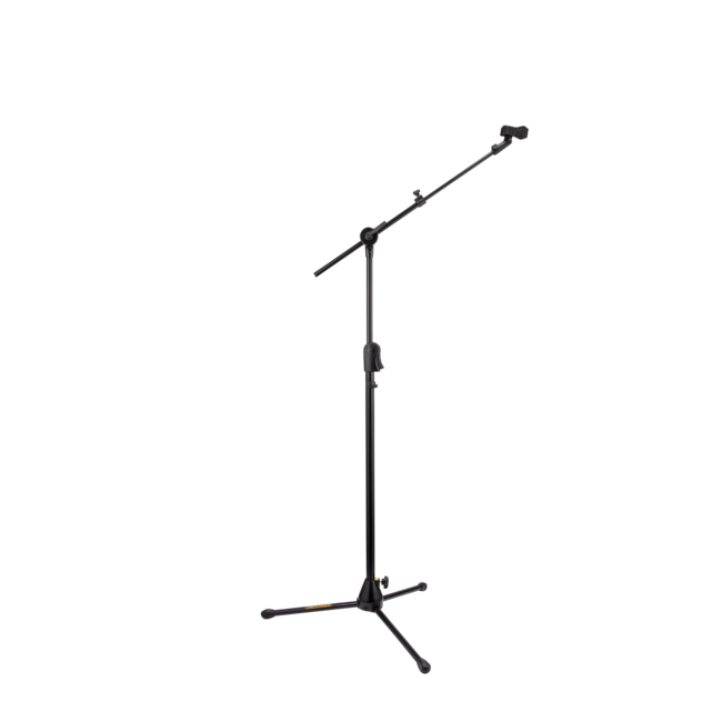 Hercules MS523B PRO Microphone Stand, Pro Series, 107-240cm, Hideaway Boom, tripod MS-523BPRO