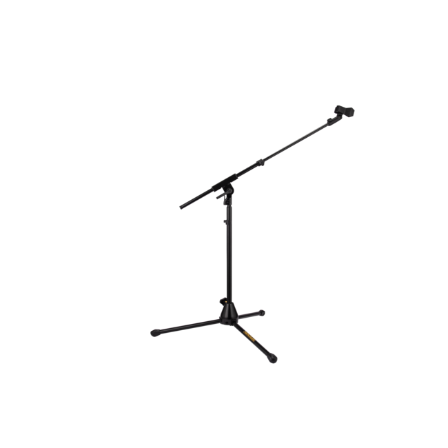 Hercules HCMS-520BPRO Microphone Stand, Pro Series,67,9cm, telescope boom, tripod, Drums/Amps