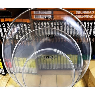 Tama set vellen drumheads clear 10/14/18kick