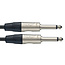 Stagg NPC030R patch kabel jack mono - jack mono 30cm 0.3m 1FT