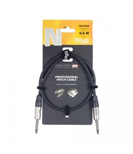 Sabian NPC030R patch kabel jack mono - jack mono 30cm 0.3m 1FT