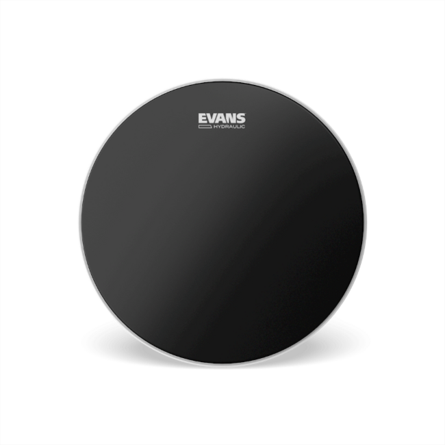 Evans B14HBG Hydraulic Black coated 14 snaredrum vel