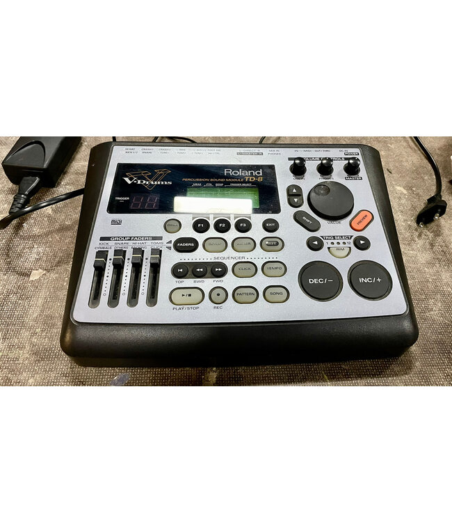 Roland TD-8 drummodule 2e hands gebruikt vintage used