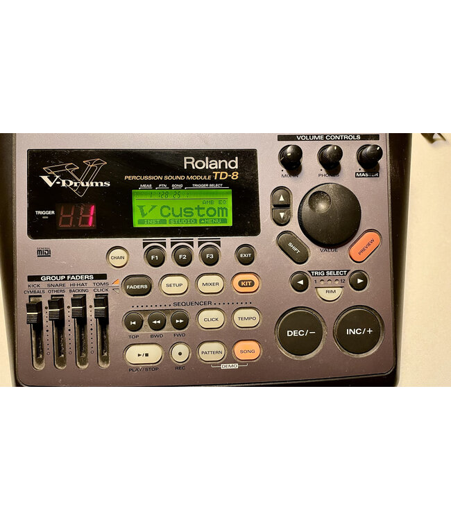 Roland TD-8 drummodule 2e hands gebruikt vintage used
