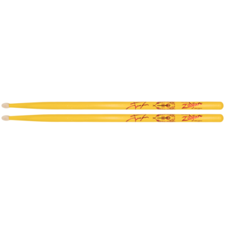 Zildjian Drum Sticks, Artist Series, Josh Dun "Clancy Yellow", Wood-Tip, yellow