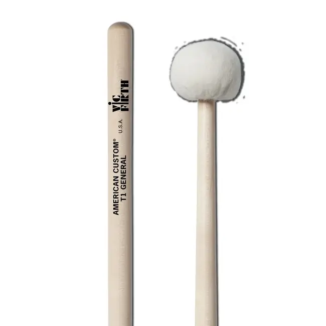 Vic Firth VFT1 VIC FIRTH Timpani Mallets, American Custom Series, T1