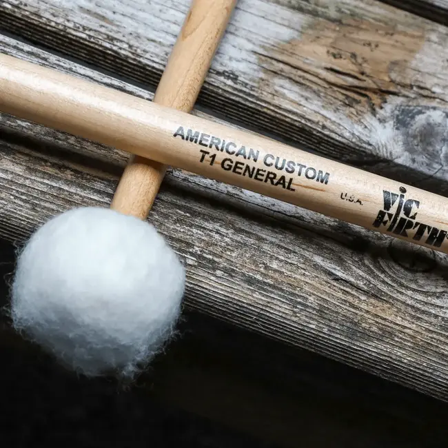 Vic Firth T1 viltstokken Timpani Mallets, American Custom Series, VFT1