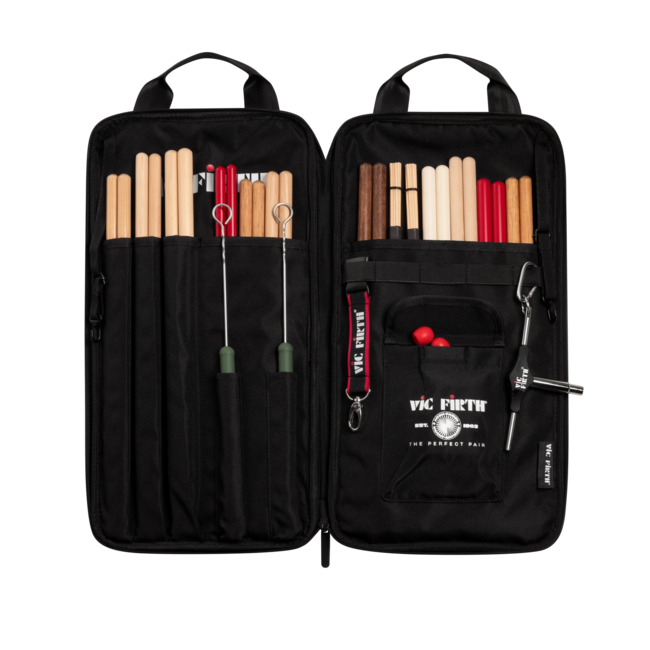 Vic Firth VFVXSB0063 VIC FIRTH Tasche, Performer Classic Stick Bag, schwarz VXSB0063