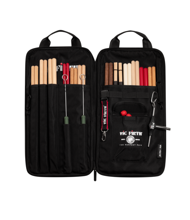 Vic Firth VFVXSB0063 VIC FIRTH Tasche, Performer Classic Stick Bag, schwarz VXSB0063